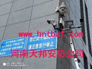 郑州嵩山大厦视频监控系统  监控安装项目工程